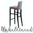 upholstered  barstools for restaurants, bars and nightclubs
